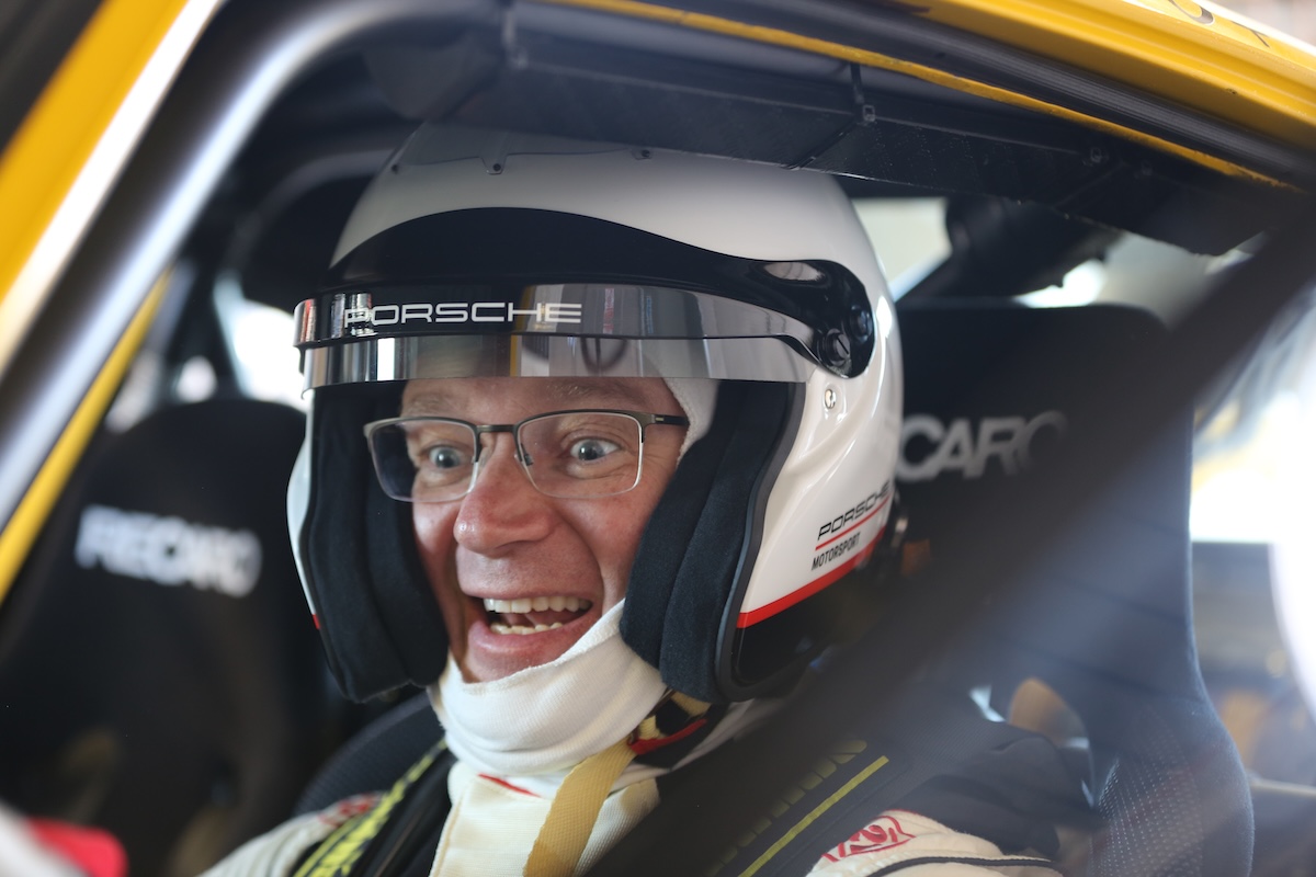 VANHAUEN RACING at Anglesey 2023 - All smiles in the cockpit on the weekend of Kenn van Hauen's first ever race.
