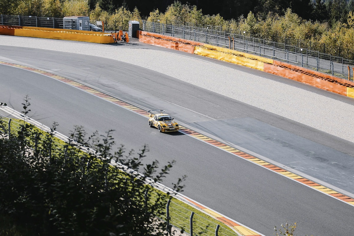 Another brilliant photo, here capturing the stunning coniferous forest setting that frames most of the track.