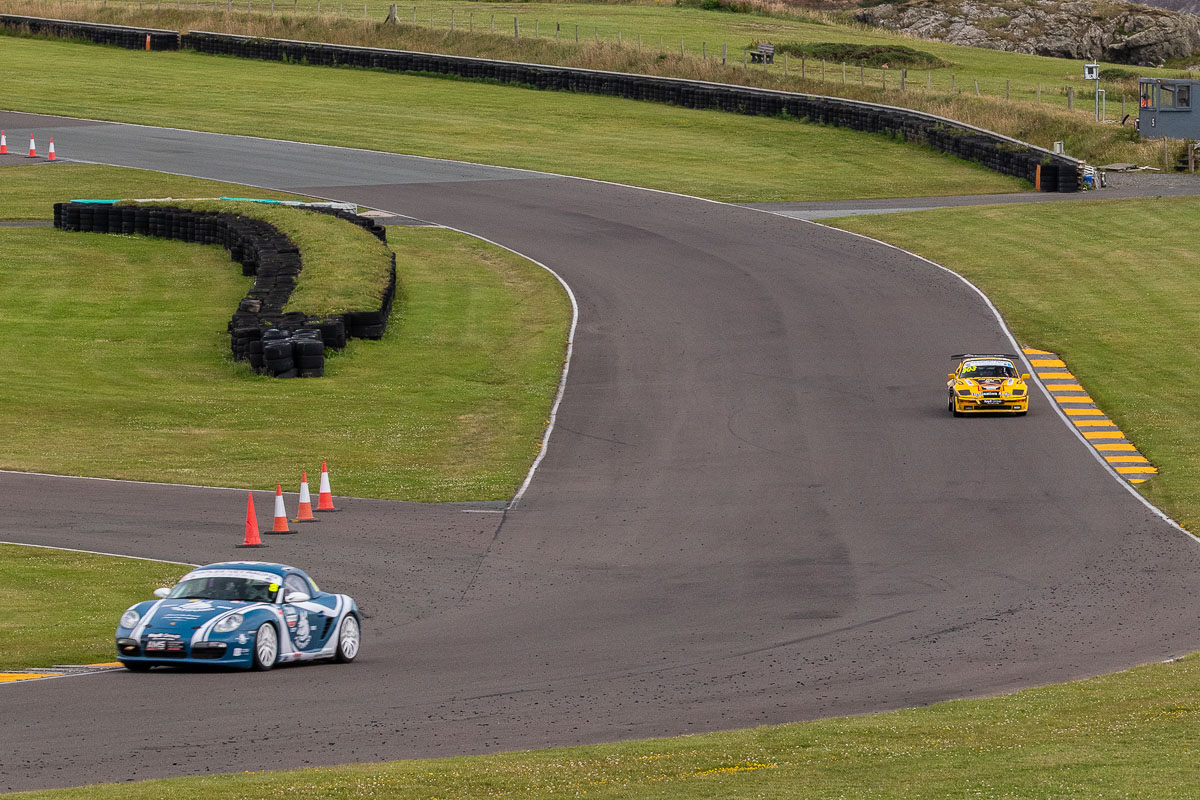 VANHAUEN RACING at Anglesey 2025 - Race action showing the 903's growing confidence on the technical Welsh circuit.