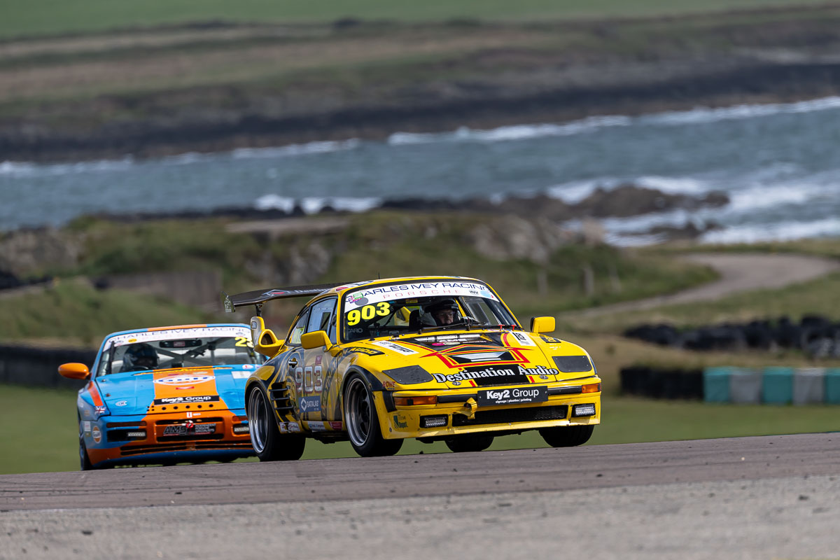 VANHAUEN RACING at Anglesey 2025 - The 903 showing the 5-second lap time improvement achieved between qualifying and Race 3.