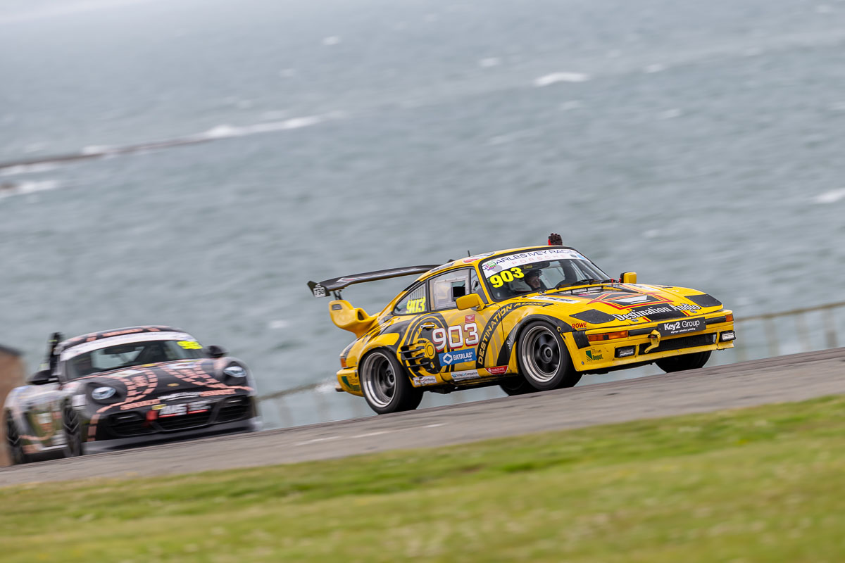 VANHAUEN RACING at Anglesey 2025 - The smaller but enthusiastic grid of 19 cars navigating the Welsh circuit.