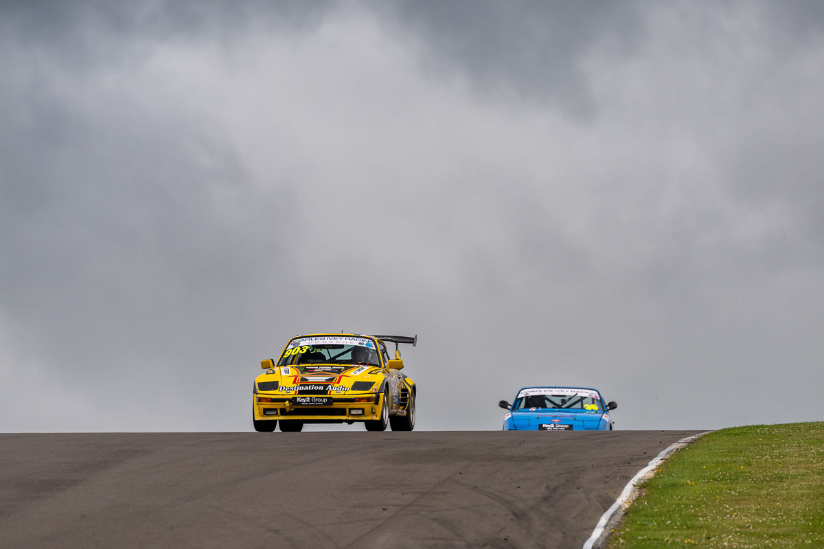 VANHAUEN RACING at Anglesey 2025 - Pit lane activity showing the professional preparation despite the weekend's challenges.