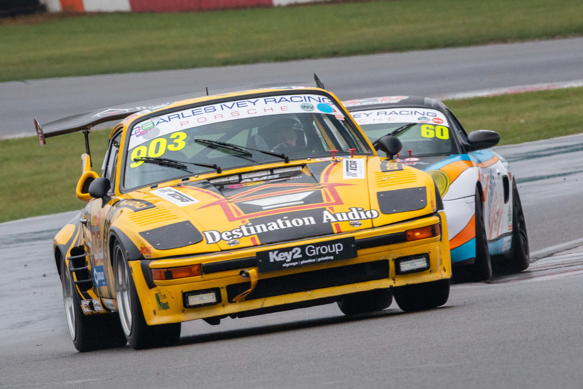 VANHAUEN RACING at Donington Park 2025 - Invitation class performance showing growing confidence behind the wheel.