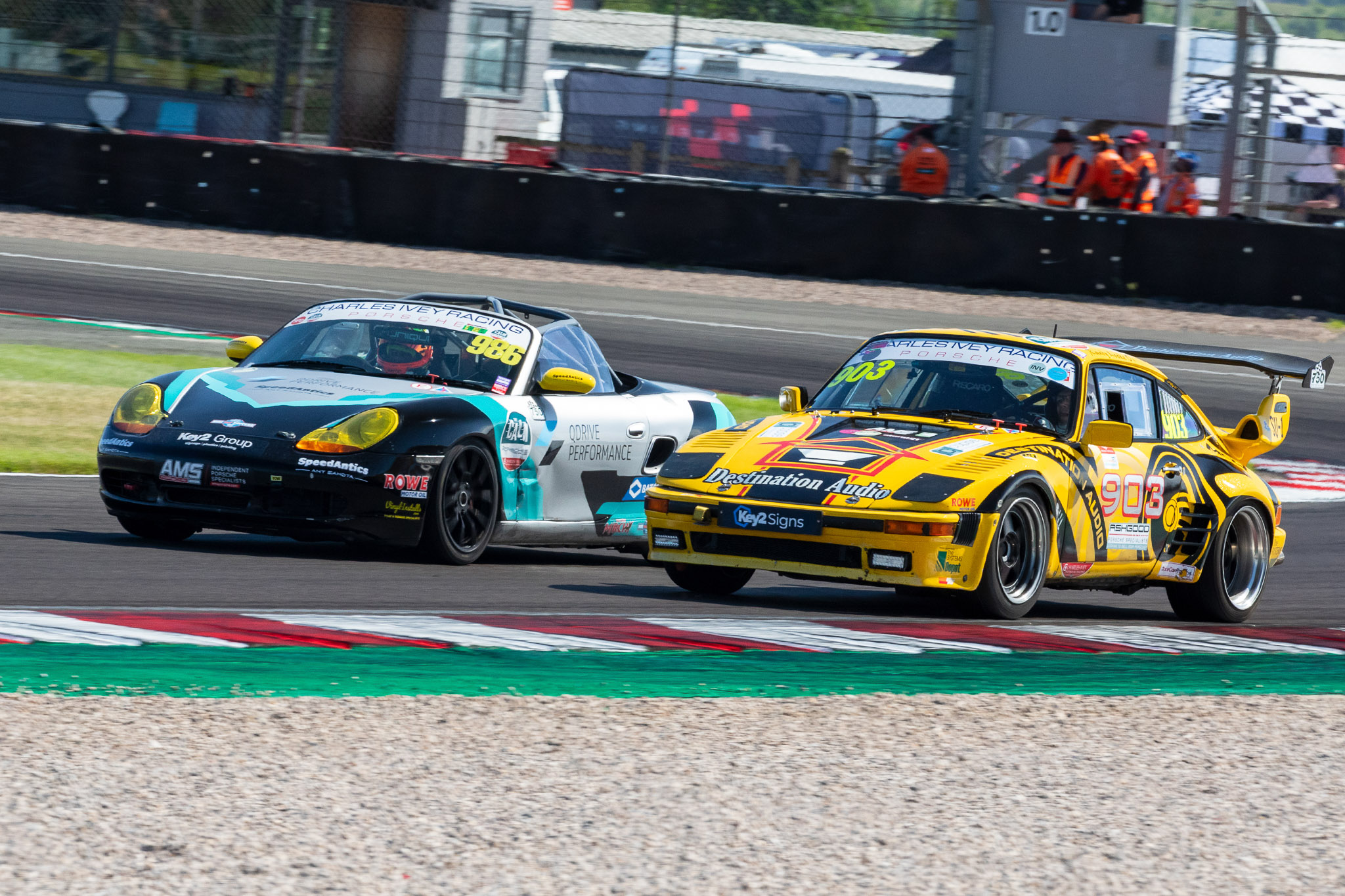 VANHAUEN RACING at Donington Park 2026 - The supercharged 911 racing through a sweltering heatwave weekend at Donington Park. © Sean Mulcahy 2026