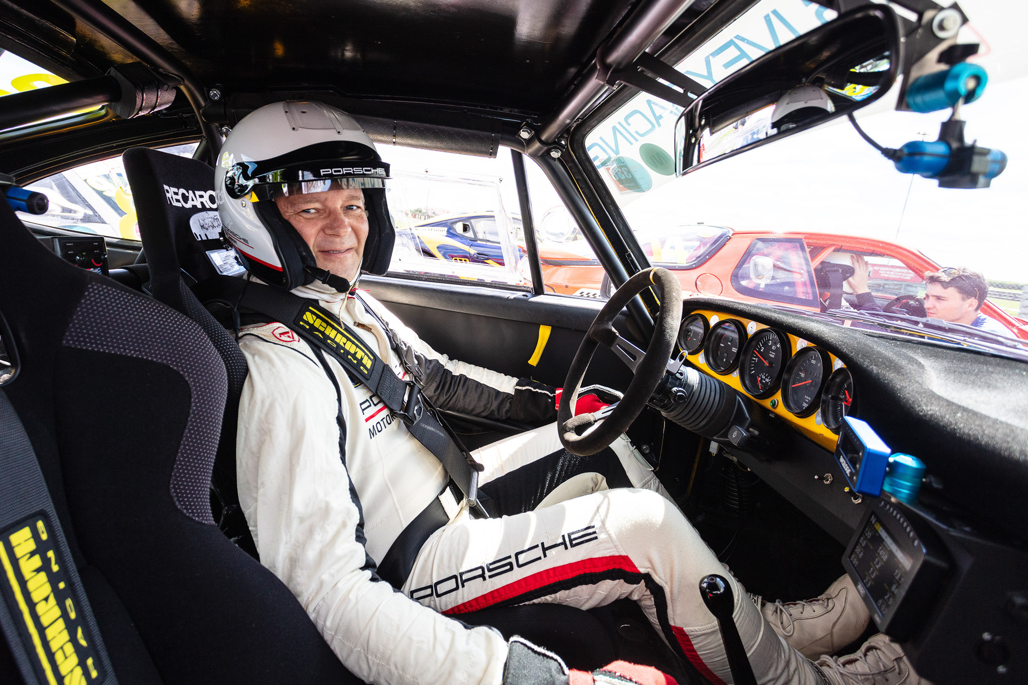 VANHAUEN RACING at Snetterton 300 2026 - Kenn van Hauen strapped into the 903 and waiting in the assembly area ahead of a session. © Sean Mulcahy 2026